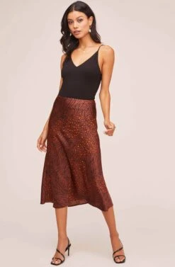 Pamela Animal Print Skirt