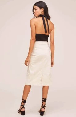 Eileen Midi Skirt 11 Eileen Midi Skirt -Sun Gaia Dresses Shop ACS9026 NATURAL 4A