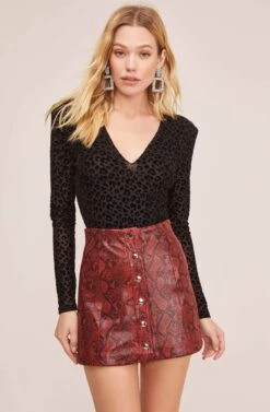 Come Slither Mini Skirt