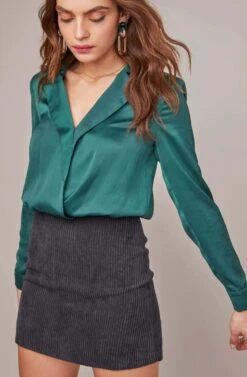 Uma Mini Skirt 13 Uma Mini Skirt -Sun Gaia Dresses Shop ACS9033 BLACK 2A