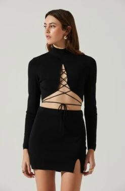 Raven Mini Skirt -Sun Gaia Dresses Shop ACS9127 2