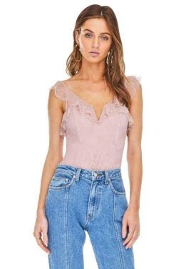 Lily Lace Bodysuit 14 Lily Lace Bodysuit -Sun Gaia Dresses Shop ACT13388 ROSE 00