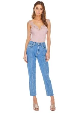 Lily Lace Bodysuit 15 Lily Lace Bodysuit -Sun Gaia Dresses Shop ACT13388 ROSE 01