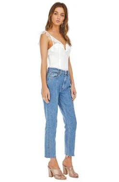 Lily Lace Bodysuit 12 Lily Lace Bodysuit -Sun Gaia Dresses Shop ACT13388 WHITE 02