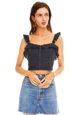 Dana Top -Sun Gaia Dresses Shop ACT13574B NAVY BLACK 00