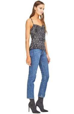 Darla Tank Floral Top -Sun Gaia Dresses Shop ACT15035B BLACK LILAC FLORAL 02 ffb4ddda d707 4cfe aaf6 ee78e3a93101