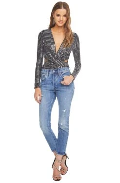 Oh Baby Bodysuit 16 Oh Baby Bodysuit -Sun Gaia Dresses Shop ACT15120 BLACK MIRROR 01