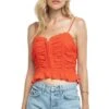 Riley Crop Top 2 Riley Crop Top -Sun Gaia Dresses Shop ACT15257B CORAL RED 4