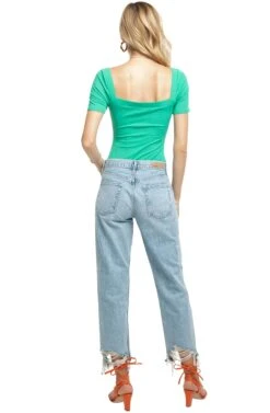 Eli Bodysuit -Sun Gaia Dresses Shop ACT15333 JADE GREEN 3