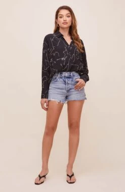 Agnes Top -Sun Gaia Dresses Shop ACT15441 BLACKBALLETSKETCH 1