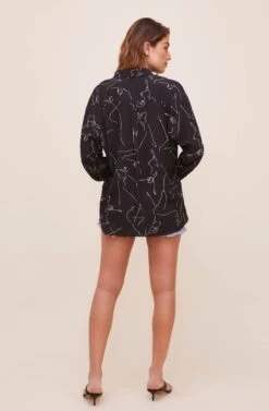 Agnes Top -Sun Gaia Dresses Shop ACT15441 BLACKBALLETSKETCH 5