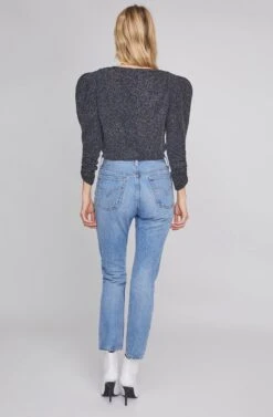 Moonlight Metallic Wrap Bodysuit -Sun Gaia Dresses Shop ACT15695 RAINBOW METALLIC 5