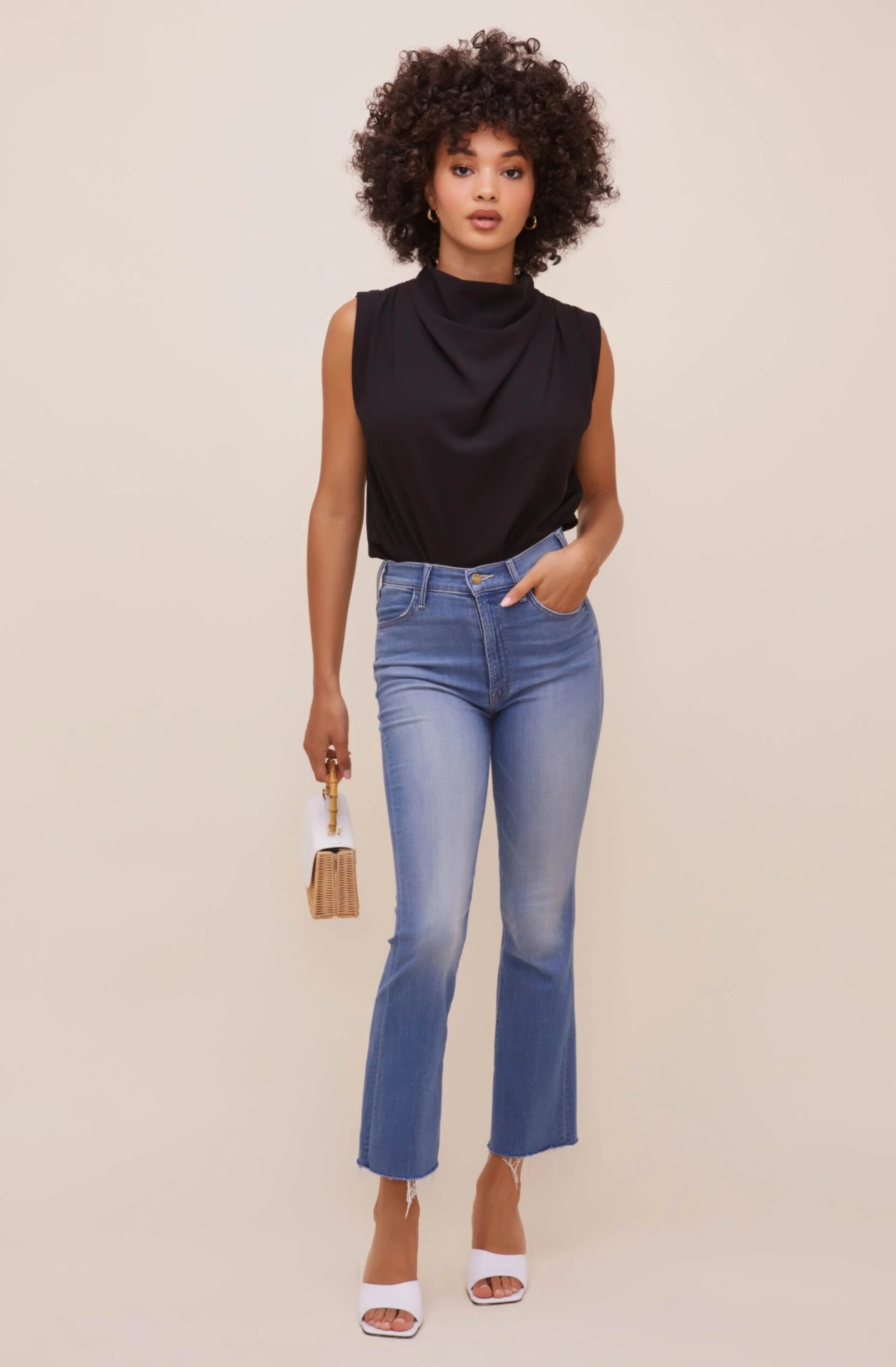 Remi Mock Neck Sleeveless Bodysuit 3 Remi Mock Neck Sleeveless Bodysuit