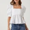 Sincerely Yours Peplum Top