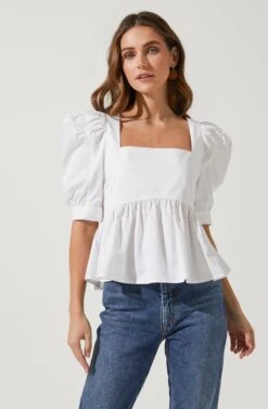 Sincerely Yours Peplum Top