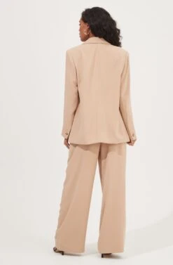 Boyfriend Oversized Blazer 11 Boyfriend Oversized Blazer -Sun Gaia Dresses Shop ACT16714B CAPPUCCINO 5