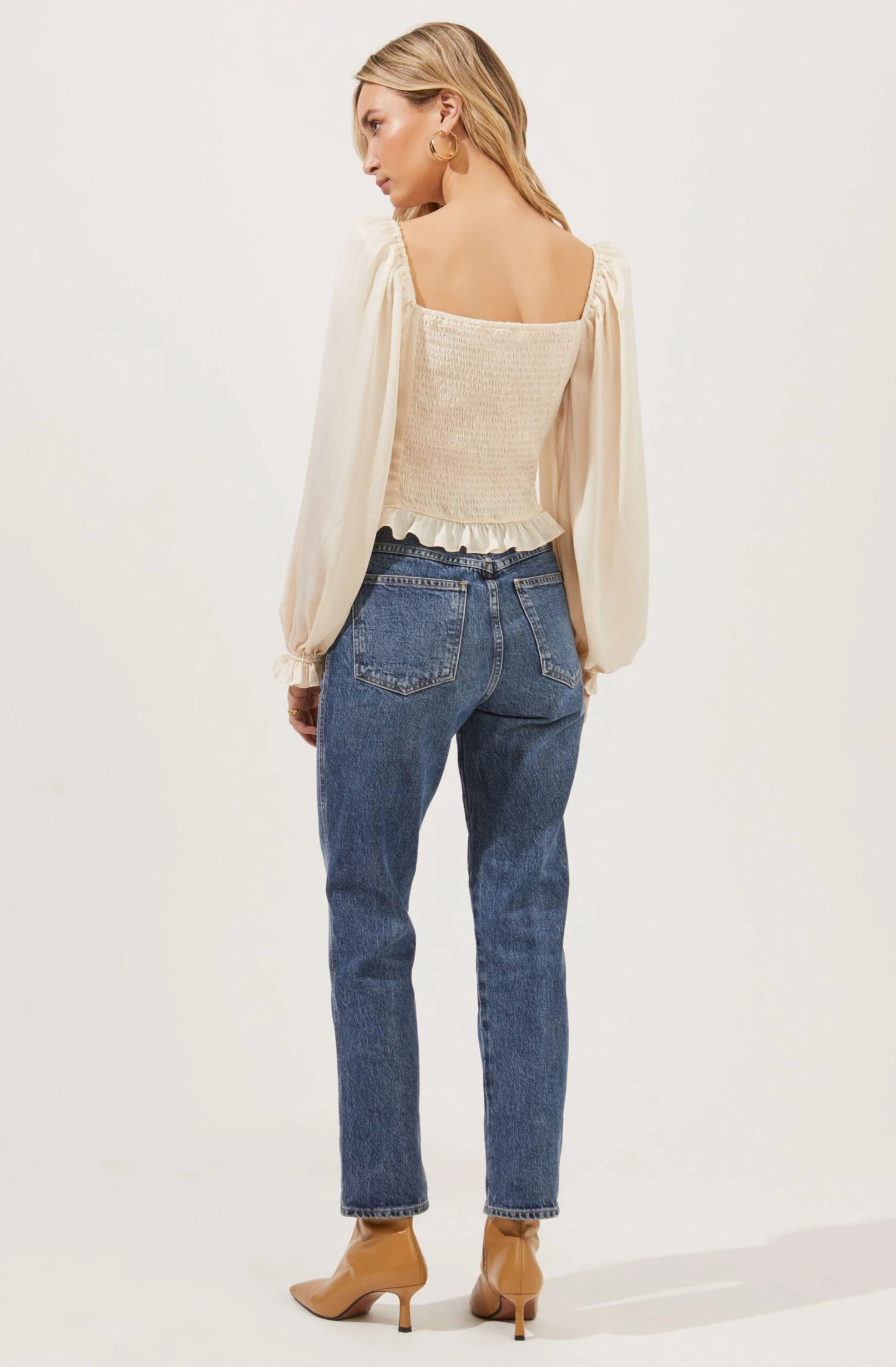 Love Song Ruched Frill Puff Sleeve Top 9 Love Song Ruched Frill Puff Sleeve Top - Image 7