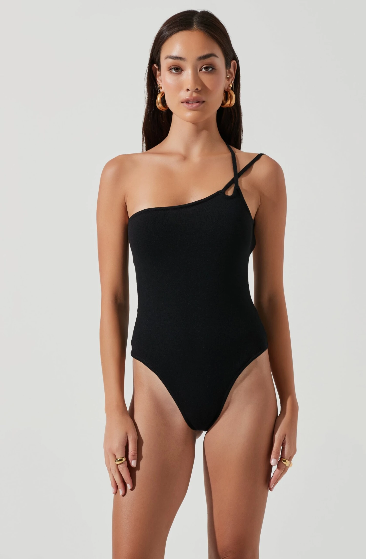 Hartley Asymmetrical Neck Sleeveless Bodysuit 5 Hartley Asymmetrical Neck Sleeveless Bodysuit - Image 3