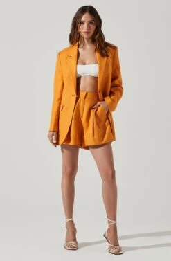 Laudine Blazer -Sun Gaia Dresses Shop ACT17526L MUSTARD 1