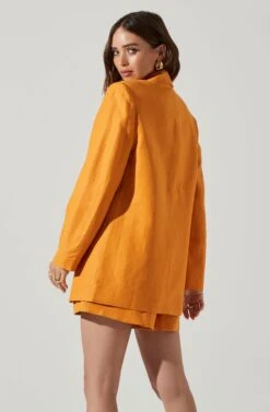 Laudine Blazer -Sun Gaia Dresses Shop ACT17526L MUSTARD 5