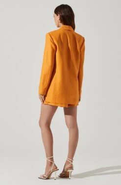 Laudine Blazer -Sun Gaia Dresses Shop ACT17526L MUSTARD 6