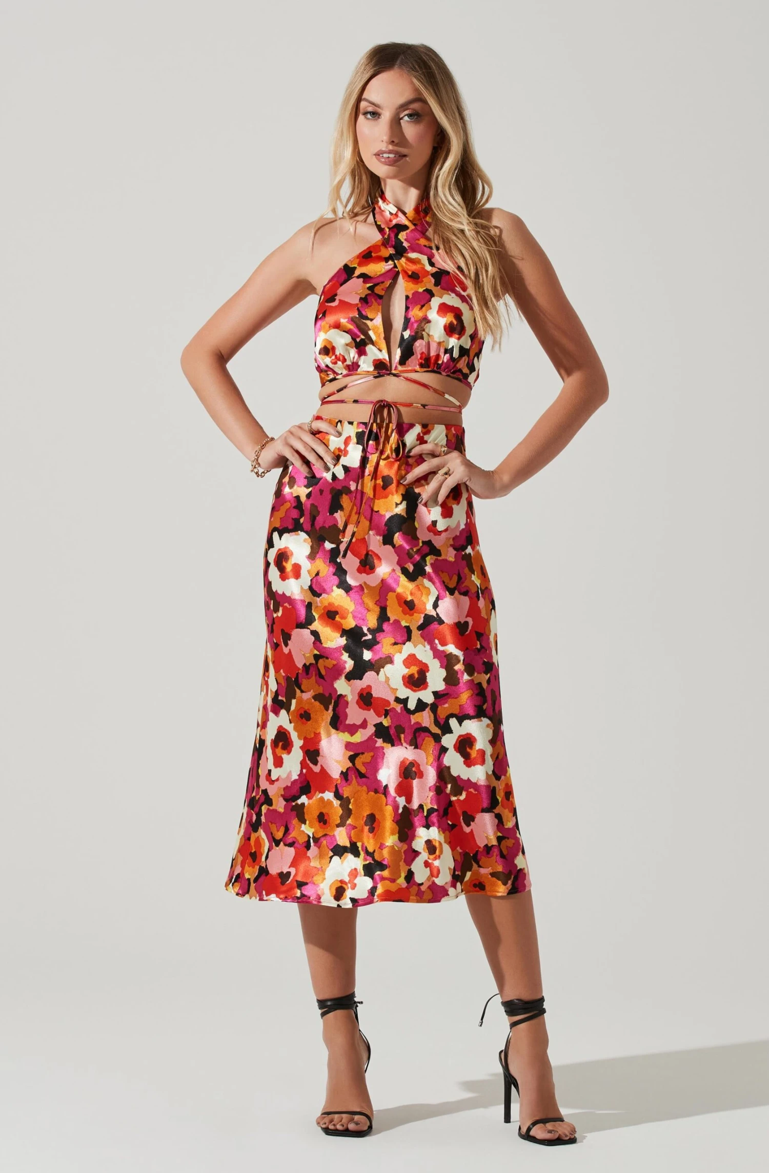 Adonia Floral Halter Top 4 Adonia Floral Halter Top - Image 2