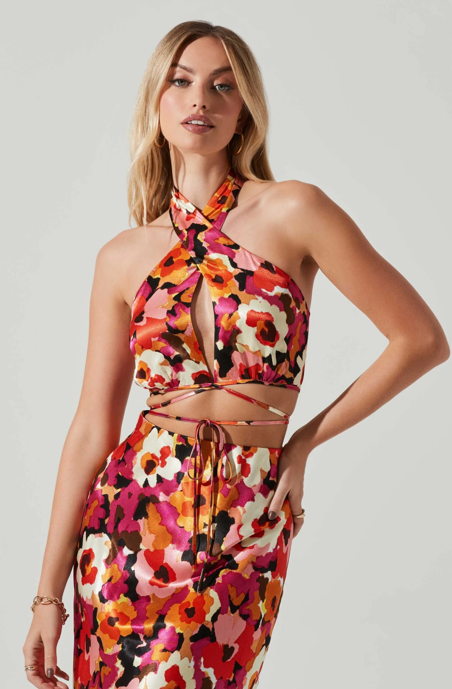 Adonia Floral Halter Top 3 Adonia Floral Halter Top