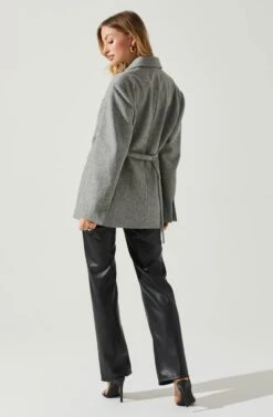 Galilea Oversized Blazer -Sun Gaia Dresses Shop ACT17892 GRAY 6