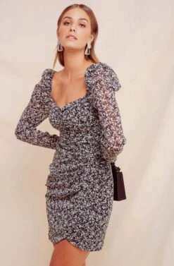 Sweetheart Ruched Mini