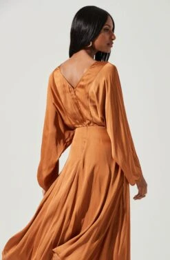 Marin Dolman Sleeve Midi Dress -Sun Gaia Dresses Shop ADR100916 AMBER 1819 c53e98c6 ceed 4fb8 a89d 18cf913f1653