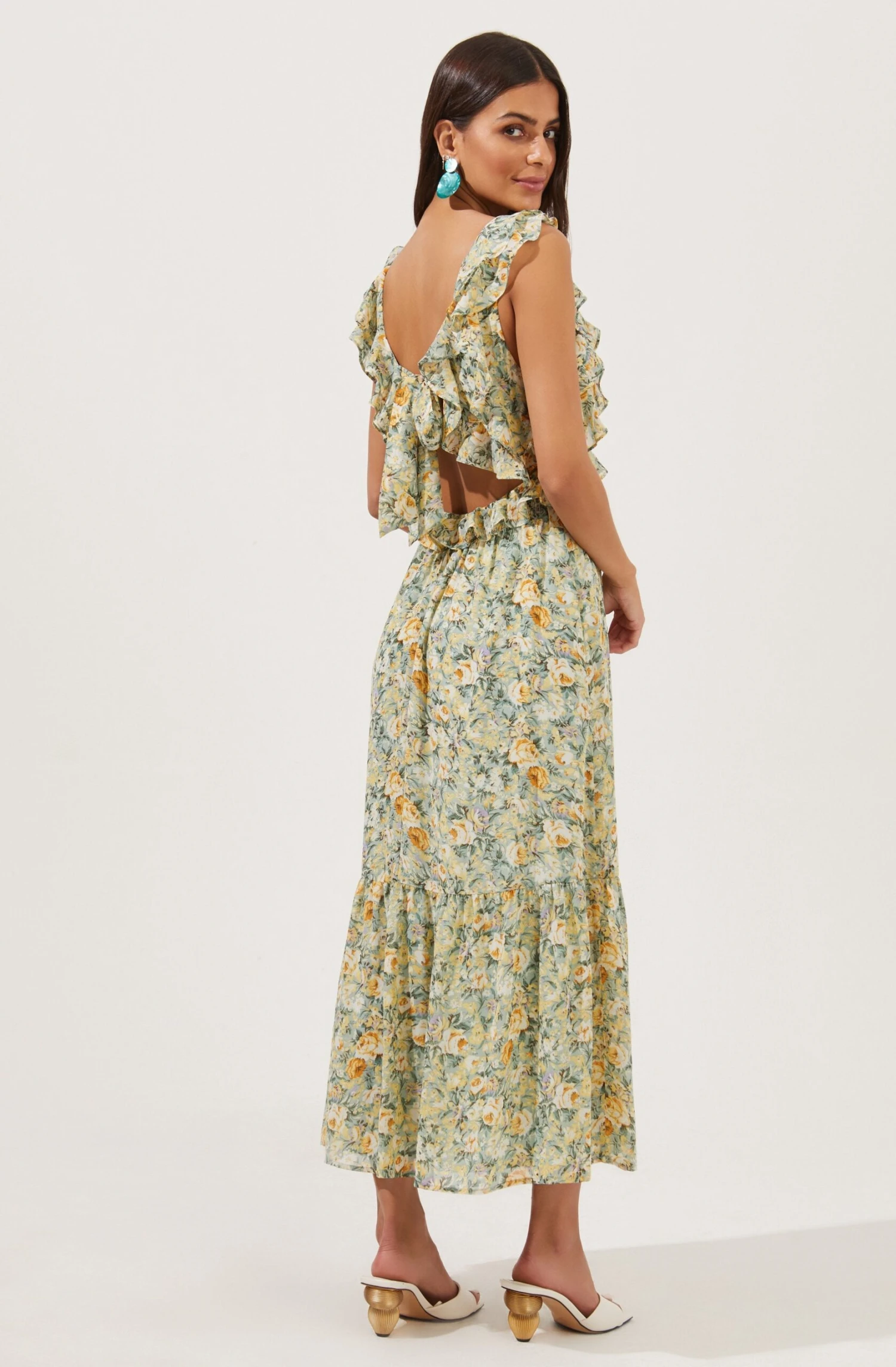 Open Tie Back Ruffle Dress 13 Open Tie Back Ruffle Dress - Image 11