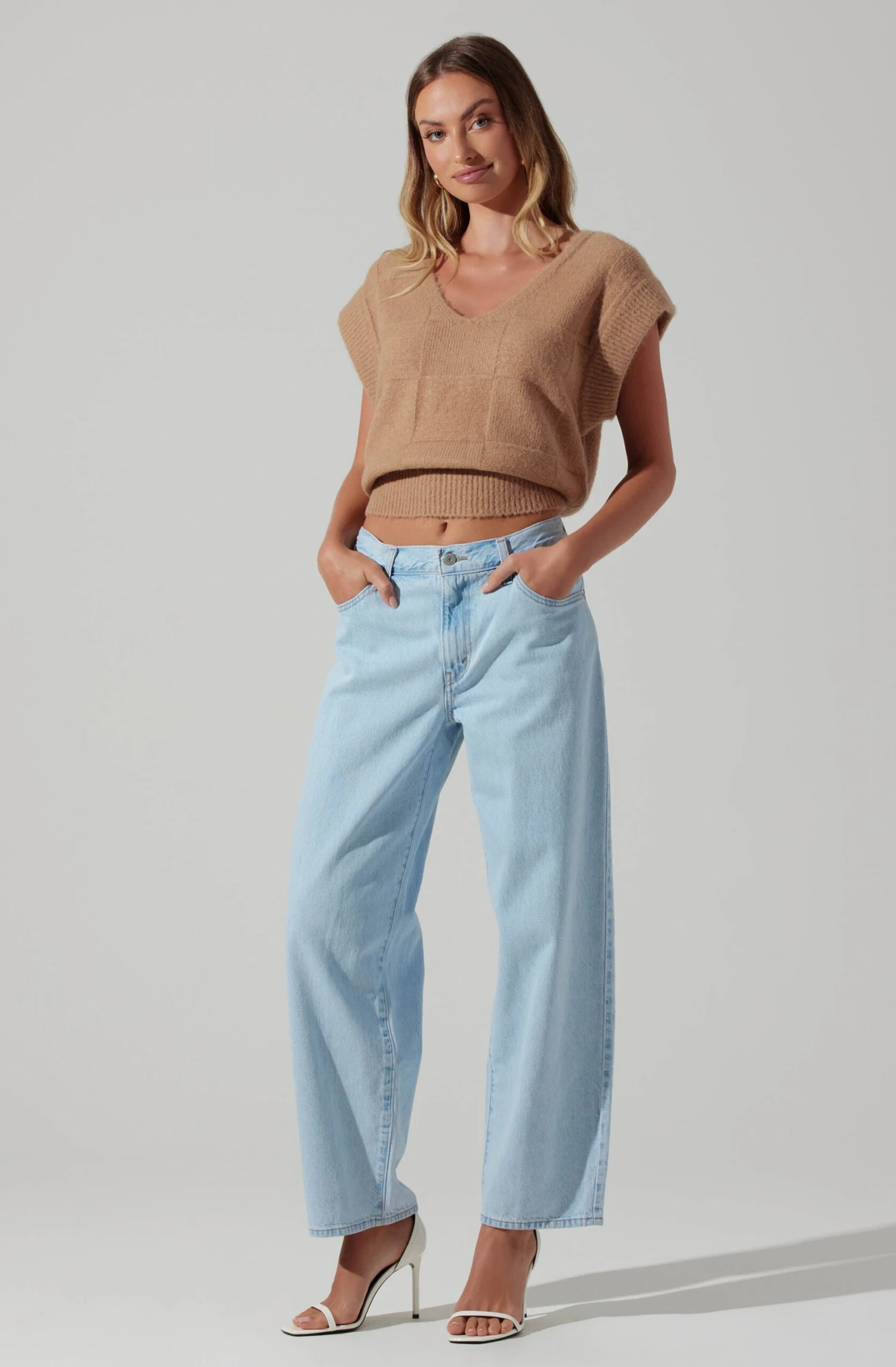 Checkered Sweater Vest 4 Checkered Sweater Vest - Image 2