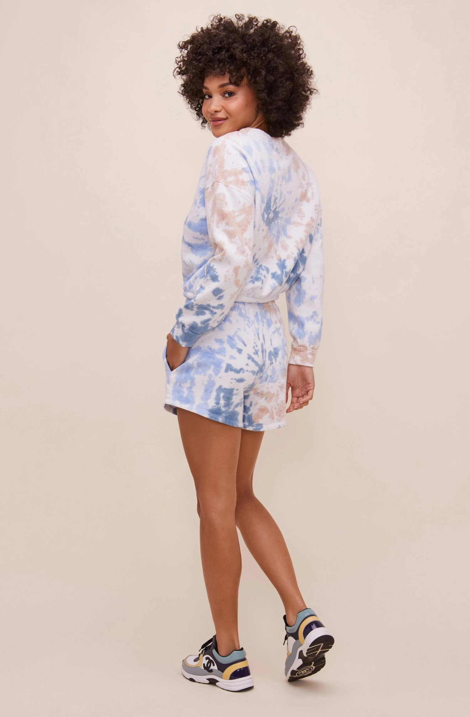 Prism Tie Dye Sweatshort 3 Prism Tie Dye Sweatshort