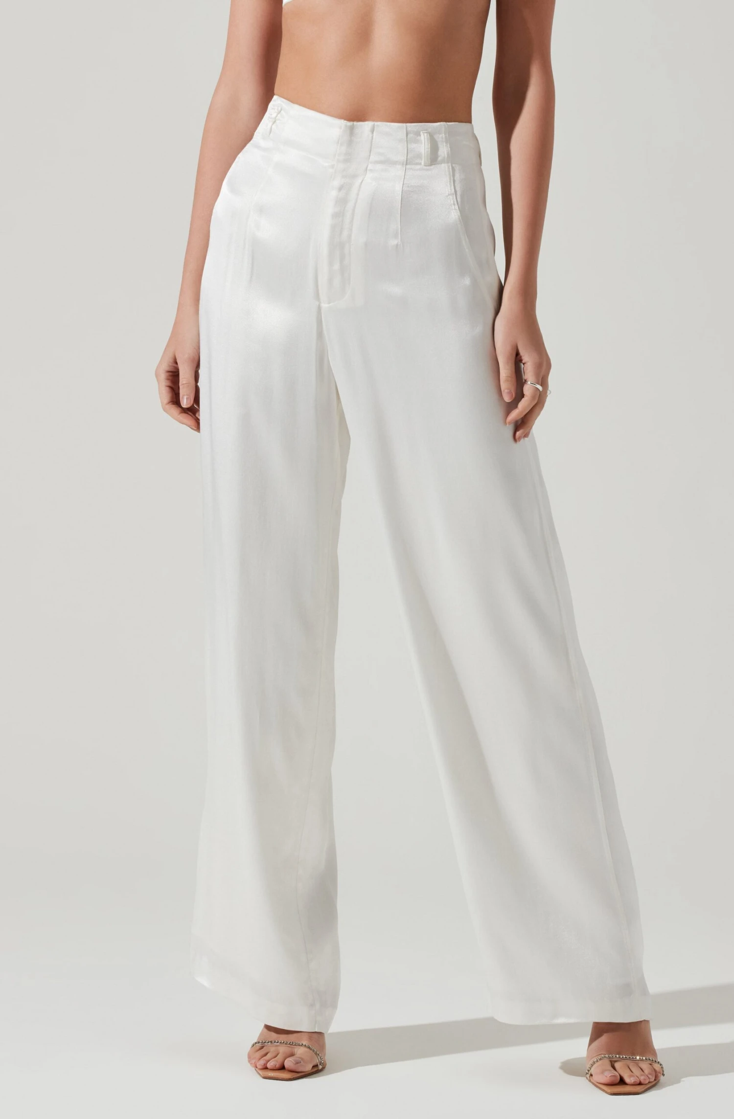 Brigitta Satin Wide Leg Pants 4 Brigitta Satin Wide Leg Pants - Image 2