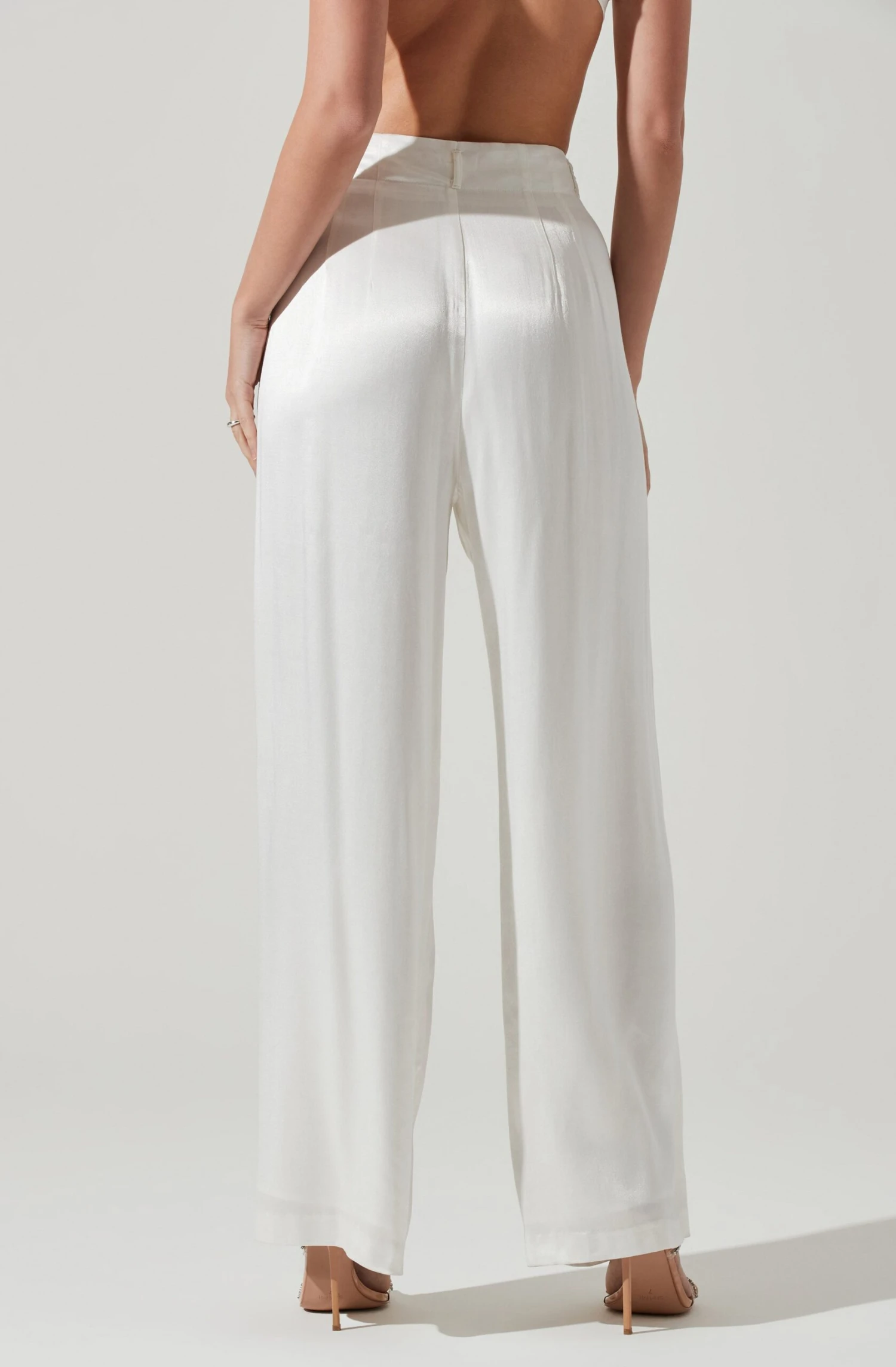 Brigitta Satin Wide Leg Pants 7 Brigitta Satin Wide Leg Pants - Image 5