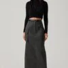 High Rise Cargo Maxi Skirt -Sun Gaia Dresses Shop AS9163 CHARCOAL 3 2a767c9d 850d 4d2a ab16 eaca8ce98b6b