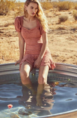 Alba Lace Mini Dress -Sun Gaia Dresses Shop ASTR SUM21 PT2 3550 edited