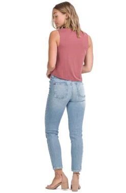 Tie Front Knit Tank -Sun Gaia Dresses Shop AT13699 MARSALA 04