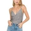 Cross Over Bodysuit -Sun Gaia Dresses Shop AT15100 ASPHALT 00