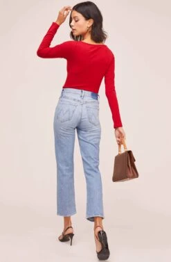 Raegan Bodysuit -Sun Gaia Dresses Shop AT15694 RED 4