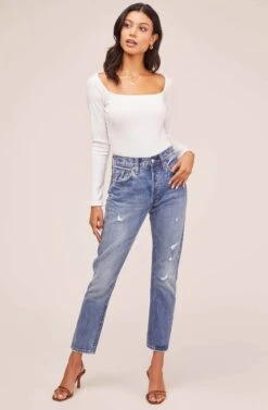 Raegan Bodysuit -Sun Gaia Dresses Shop AT15694 WHITE 1