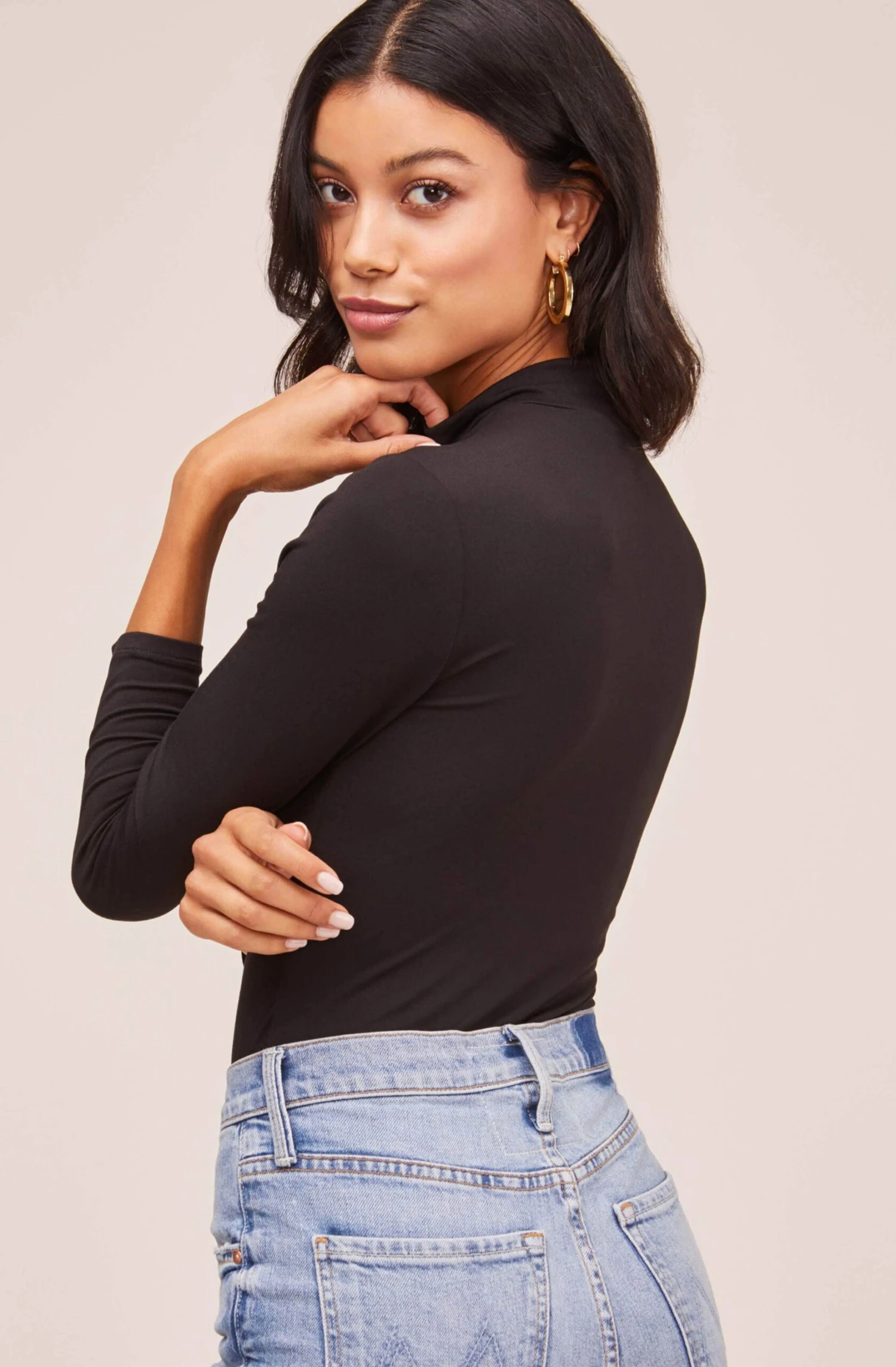 Mere Mock Neck Bodysuit 8 Mere Mock Neck Bodysuit - Image 6