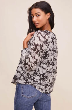 Bermuda Top -Sun Gaia Dresses Shop AT16262 BLACKCREAMFLORAL 7