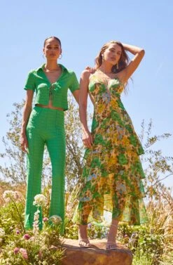 Aneira Floral Tiered Maxi Dress -Sun Gaia Dresses Shop Shoot 3269